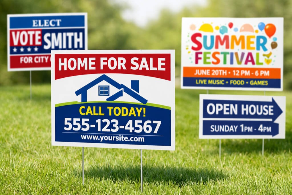 Yard Sign Example